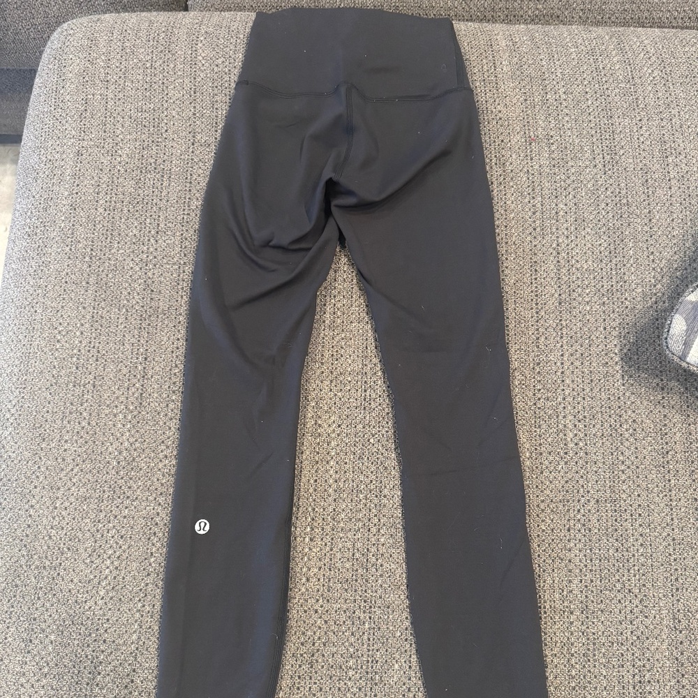 Lululemon black leggings size 00